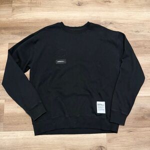 RVCA DPM Crewneck Sweatshirt Black Men’s M Shoyoroll Batch Bjj Jiu Jitsu